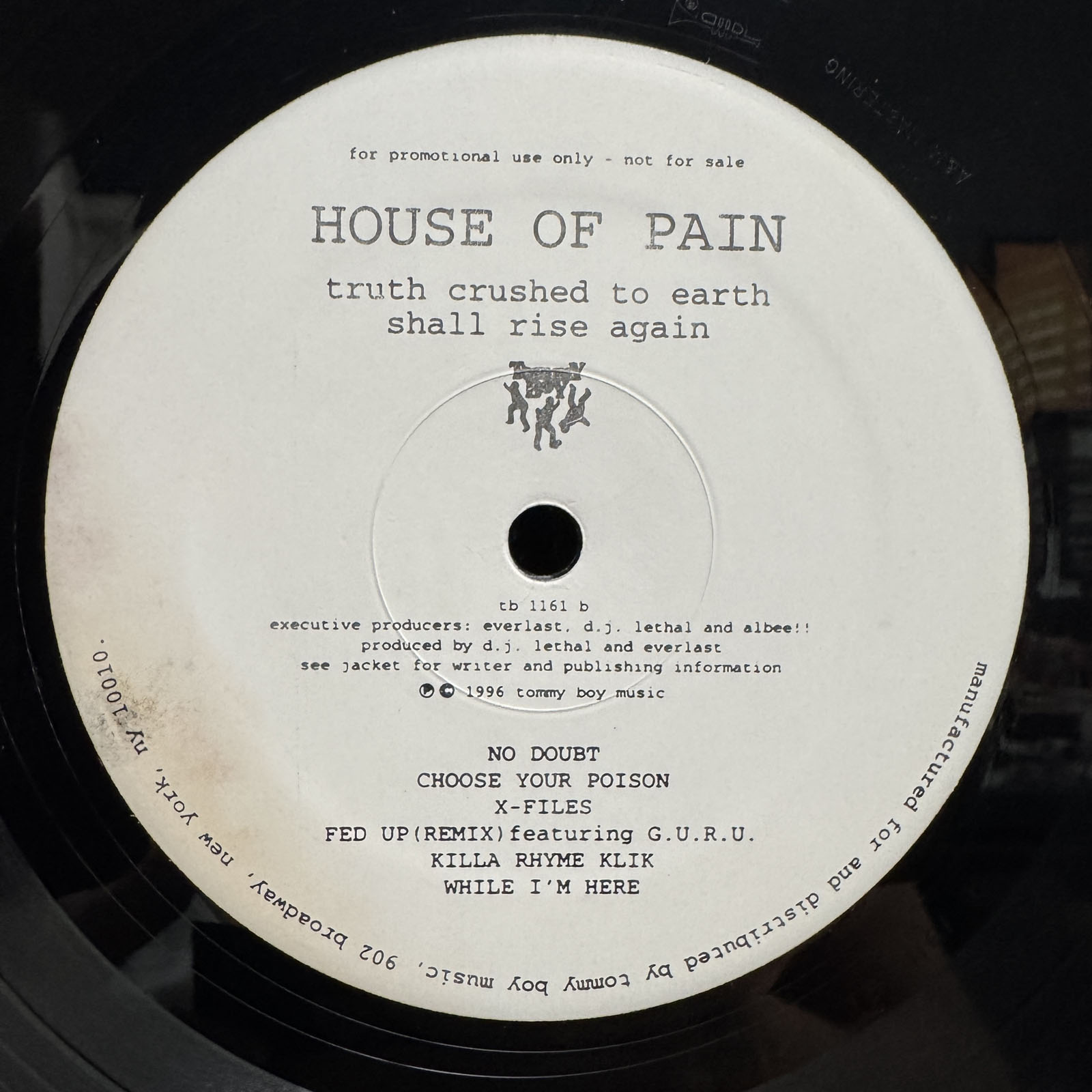 HOUSE OF PAIN - TRUTH CRUSHED TO EARTH SHALL RISE AGAIN (VINYL LP