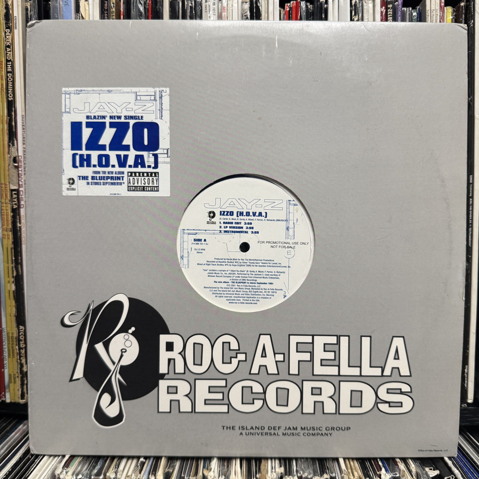 JAY-Z - IZZO (BLUE VINYL 12