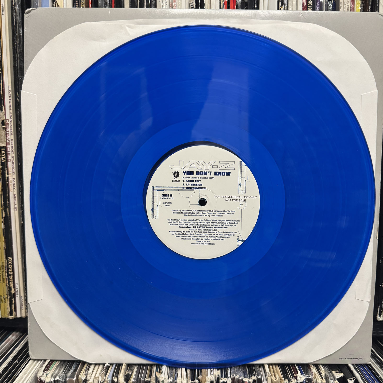 JAY-Z - IZZO (BLUE VINYL 12