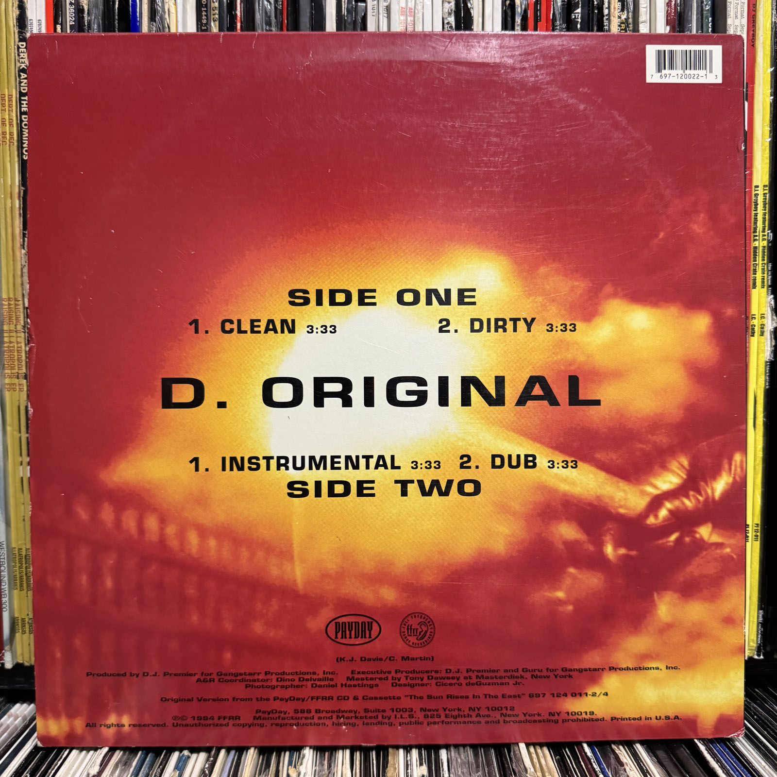 JERU THE DAMAJA - D. ORIGINAL (12