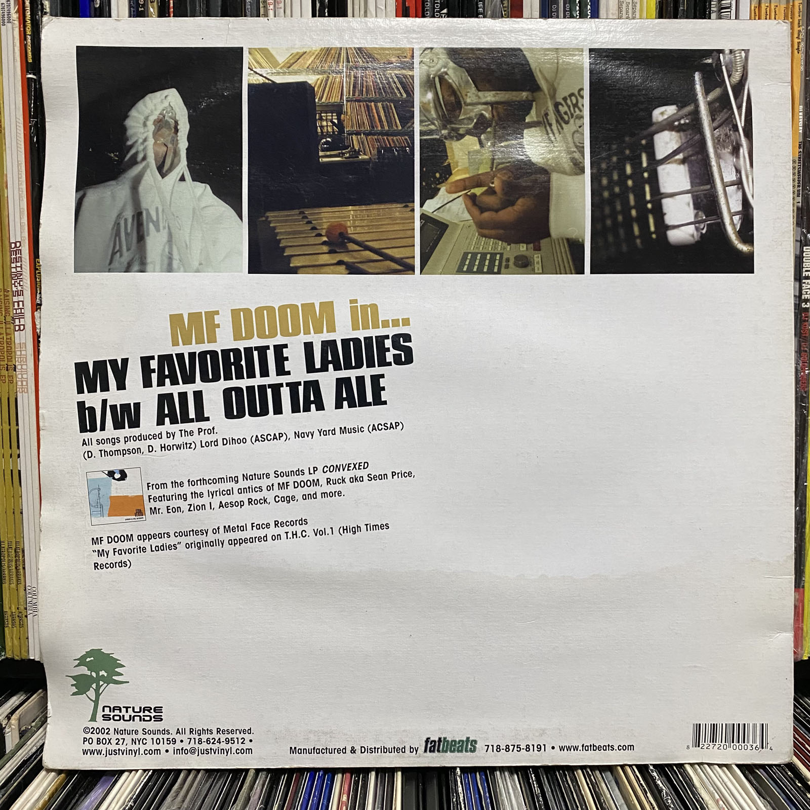 MF DOOM - MY FAVORITE LADIES / ALL OUTTA ALE (12
