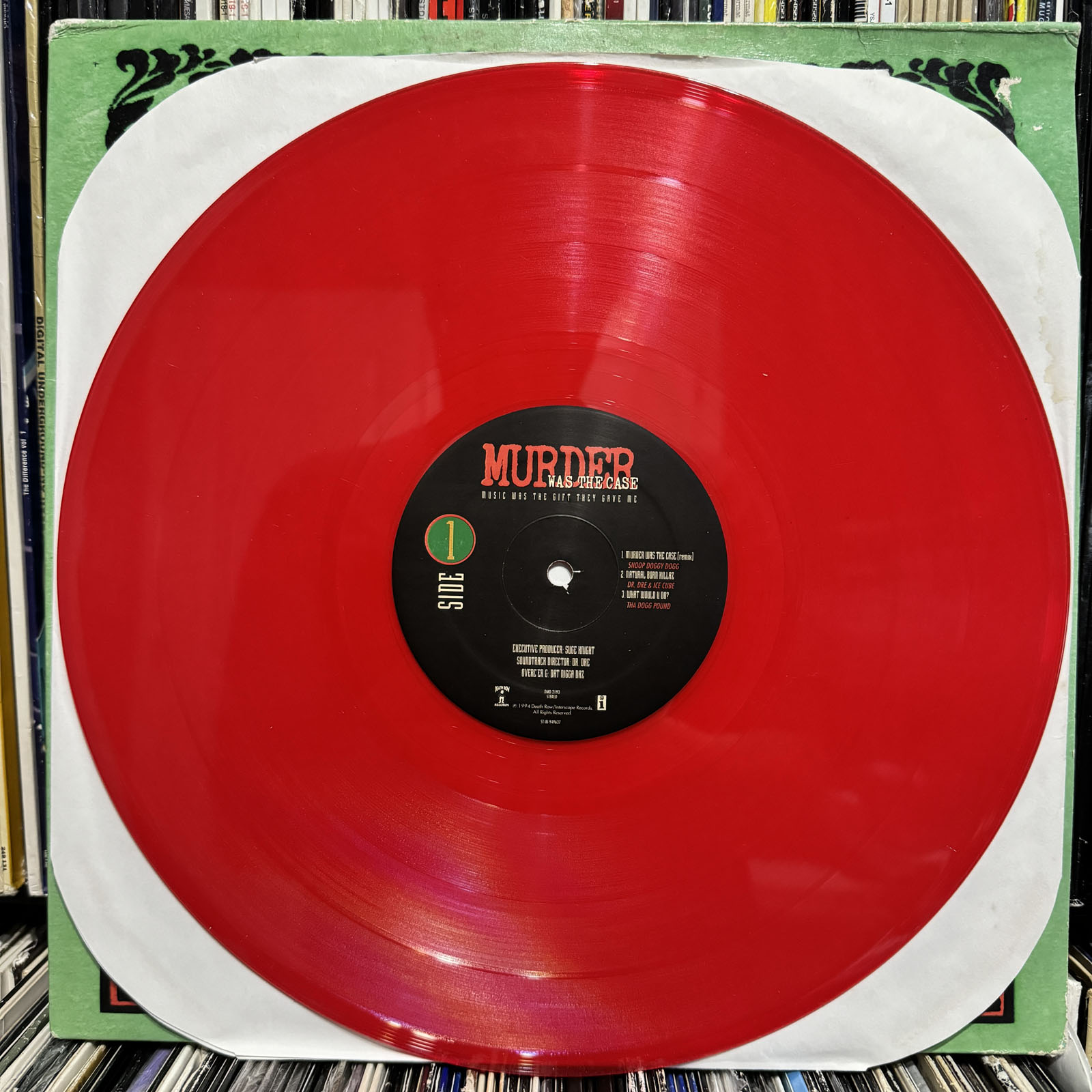 米2LP Various Murder Was The Case (The Soundtrack) DRR4202430 Death Row Records /00520 Murder Was The Case (The Soundtrack) – 2 x Vinyl (LP