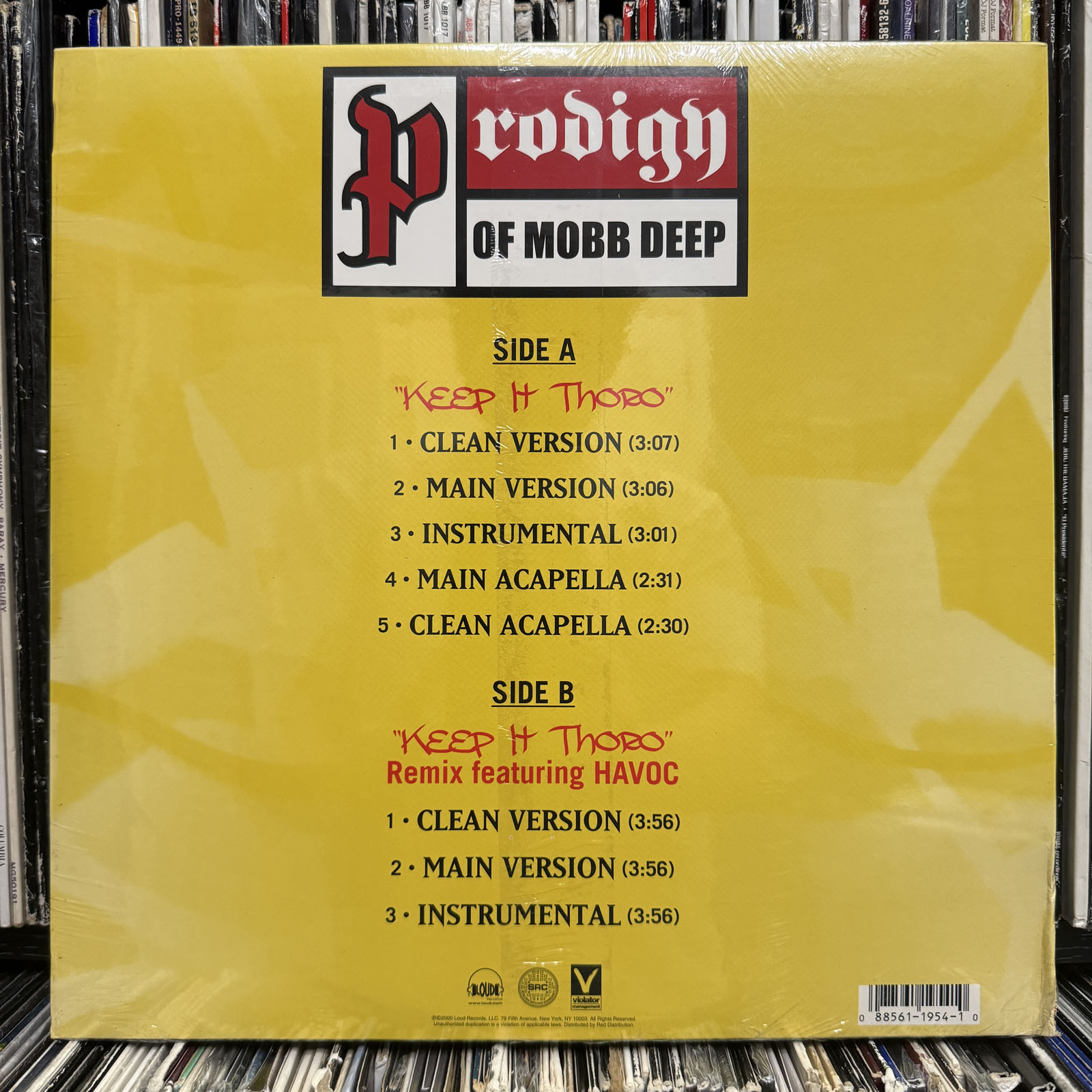 PRODIGY - KEEP IT THORO (+REMIX) (12