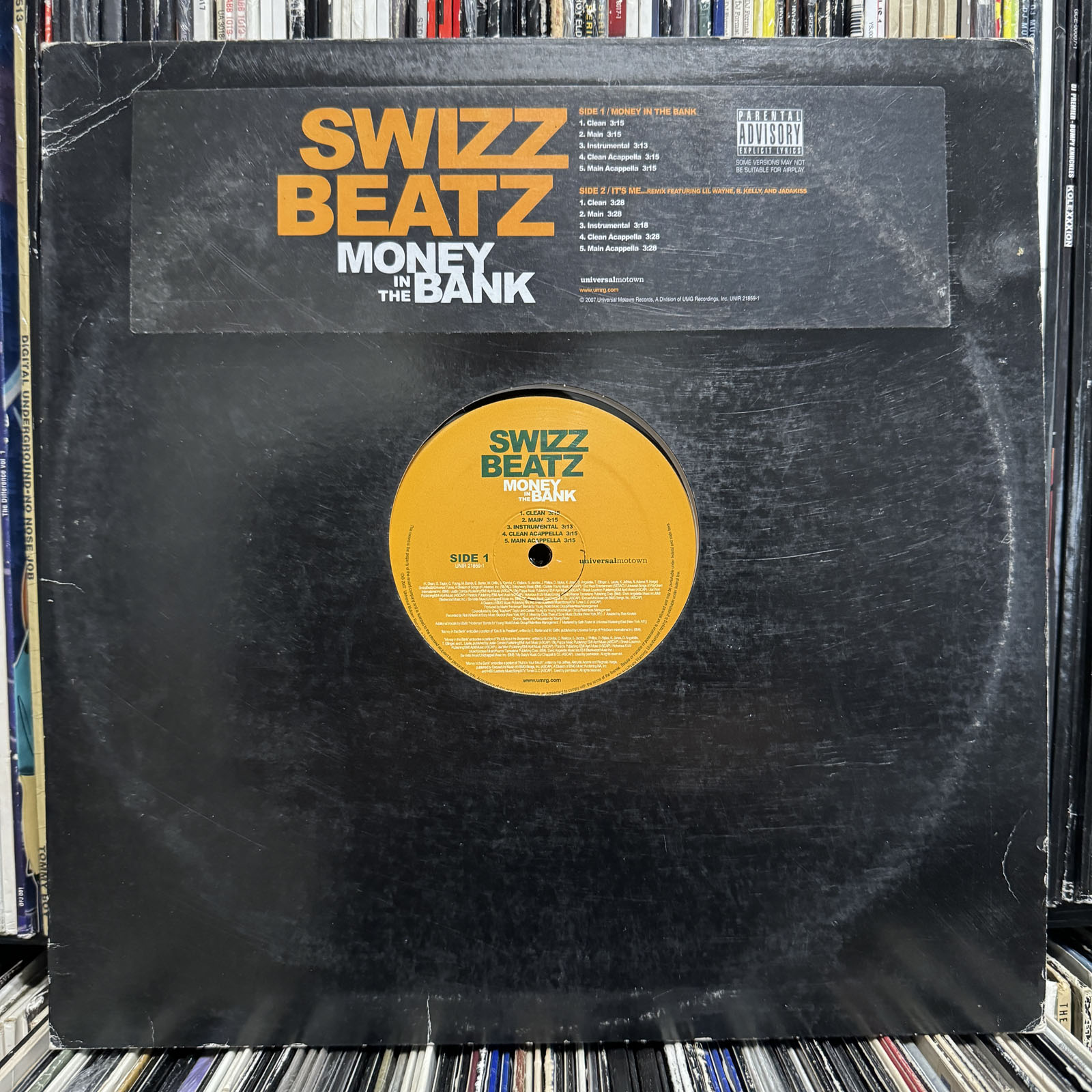 SWIZZ BEATZ - MONEY IN THE BANK / IT'S ME (REMIX) (12