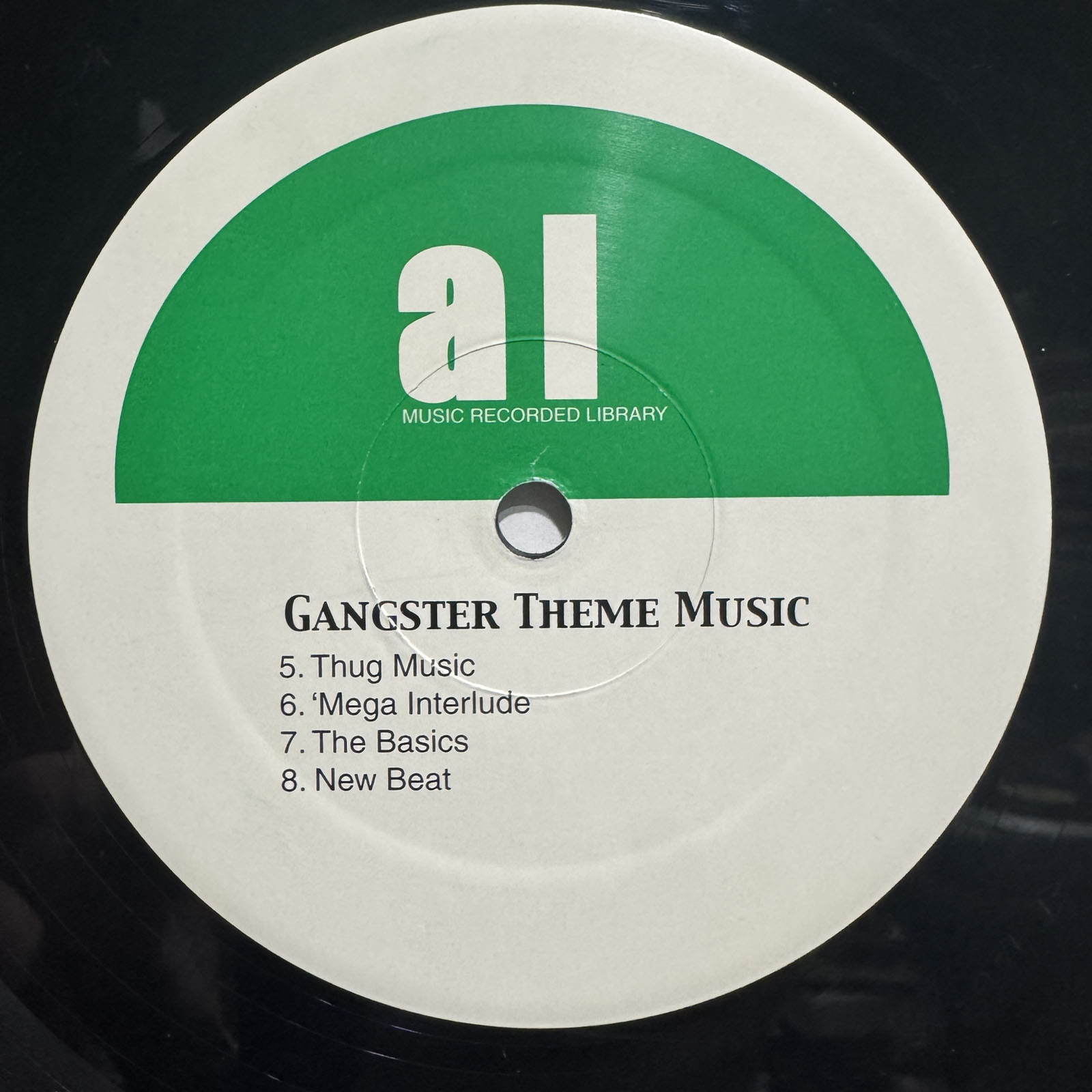 THE ALCHEMIST - CHEMISTRY FILES: GANGSTER THEME MUSIC (VINYL LP