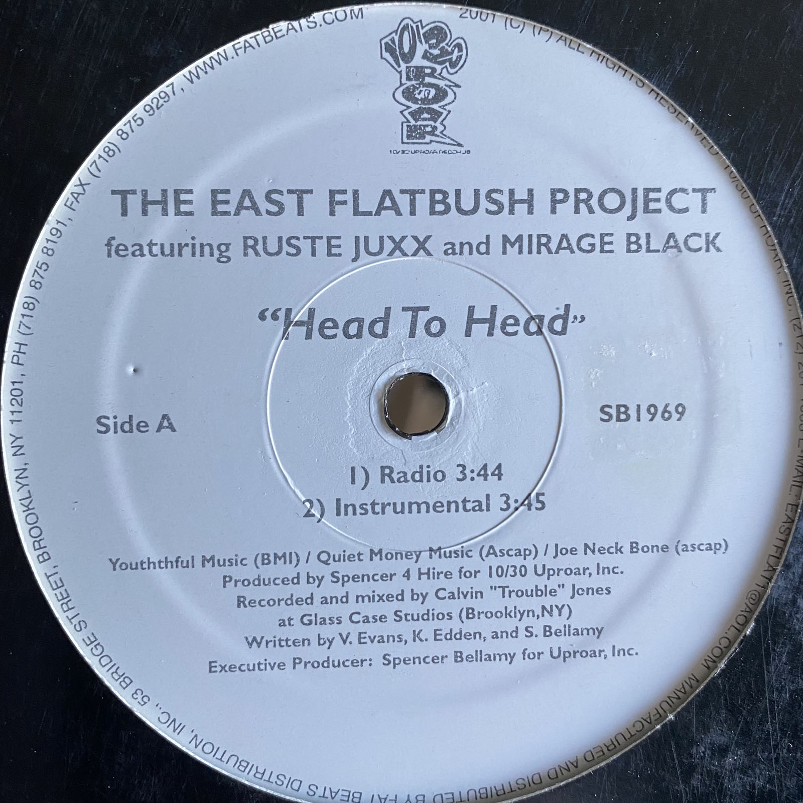 洋楽 EAST FLATBUSH PROJECT/LARGE PROFESSOR THE EAST FLATBUSH PROJECT - HEAD TO HEAD (12