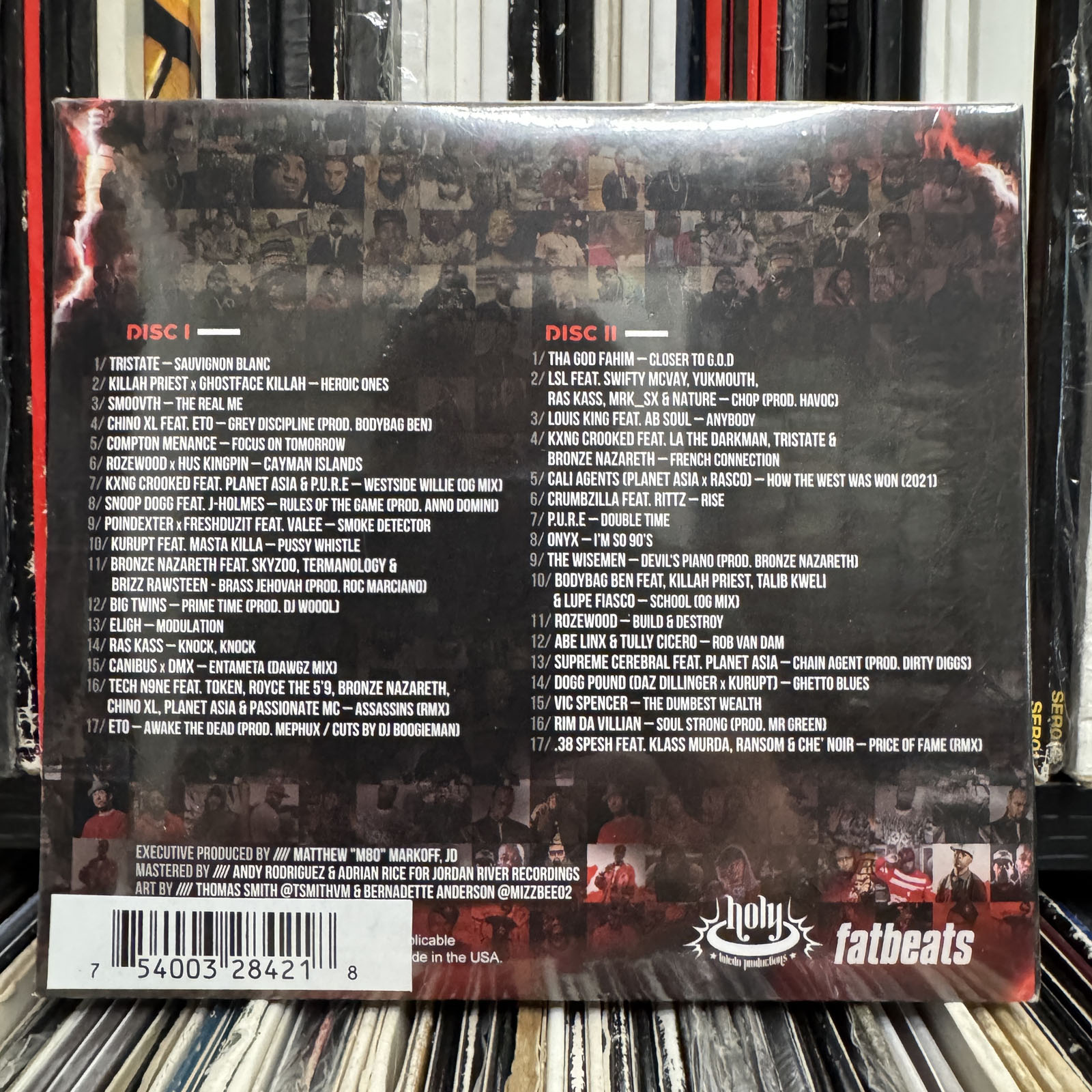 M-EIGHTY PRESENTS THE ACADEMY 3 (2CD) 2021!!! WU-TANG + SNOOP +
