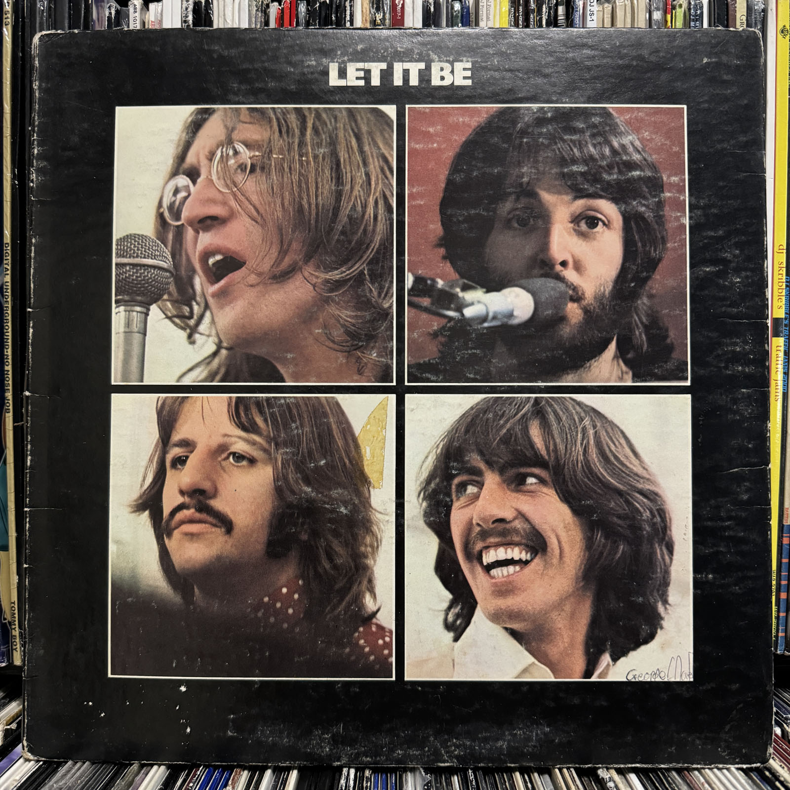 THE BEATLES - LET IT BE (VINYL LP) 1970!!! RARE!!! APPLE / AR