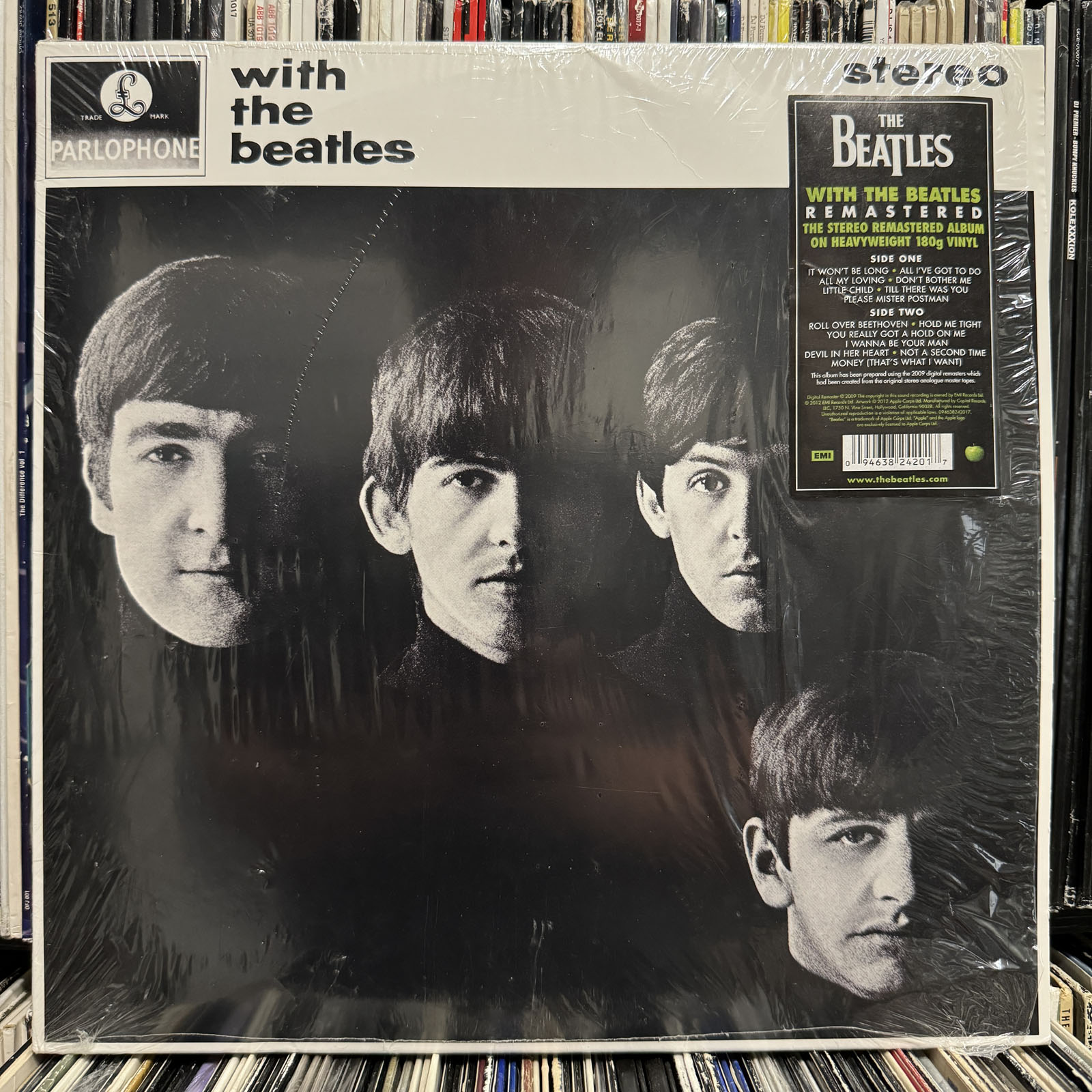 洋楽 The Beatles with the beatles LP thebeatles04a.JPG