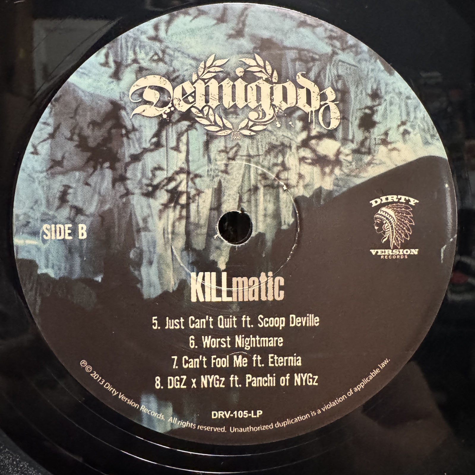 THE DEMIGODZ - KILLMATIC (VINYL 2LP) 2013 APATHY + RYU + CELPH