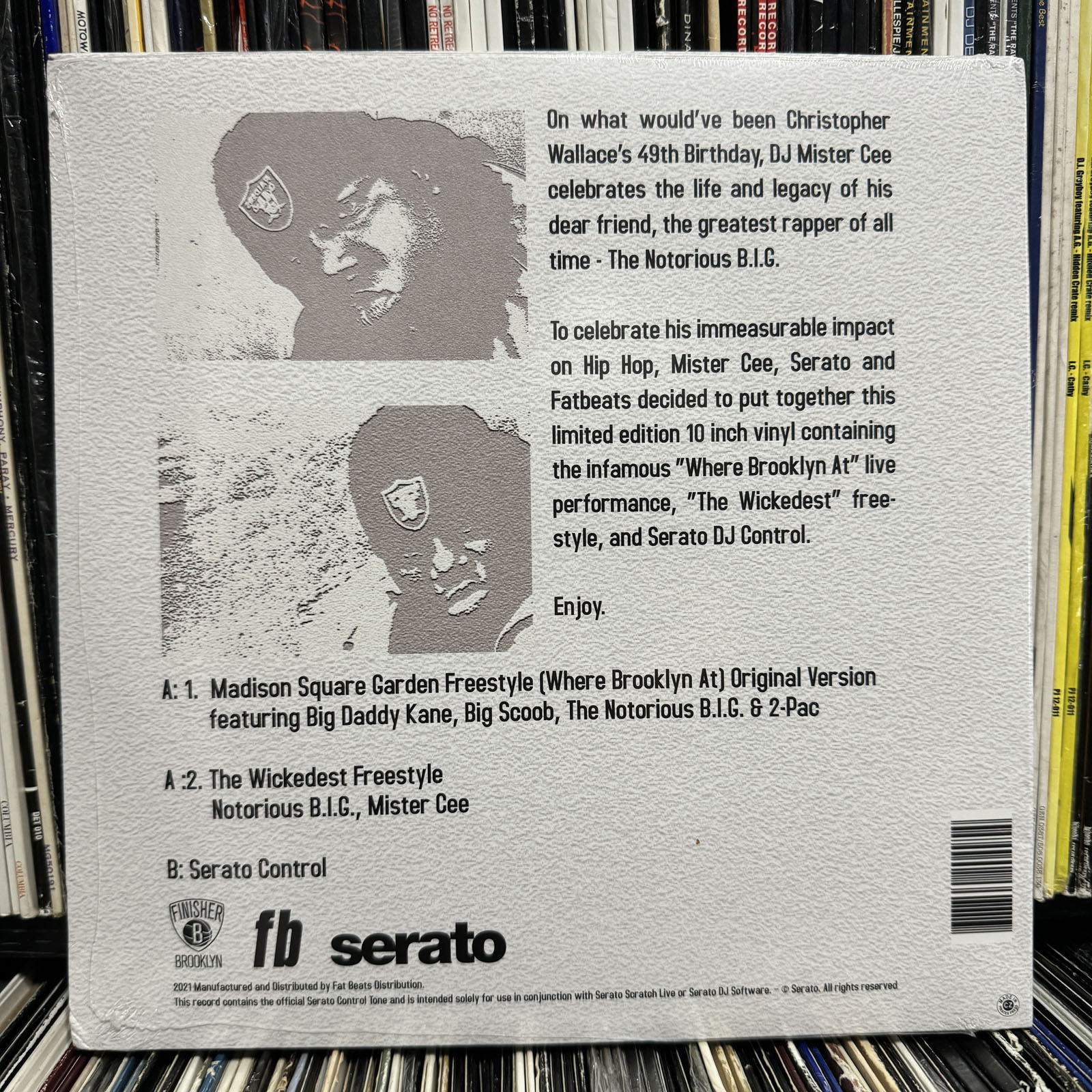 THE NOTORIOUS B.I.G. + MISTER CEE - BIGGIE B-DAY (2x 10