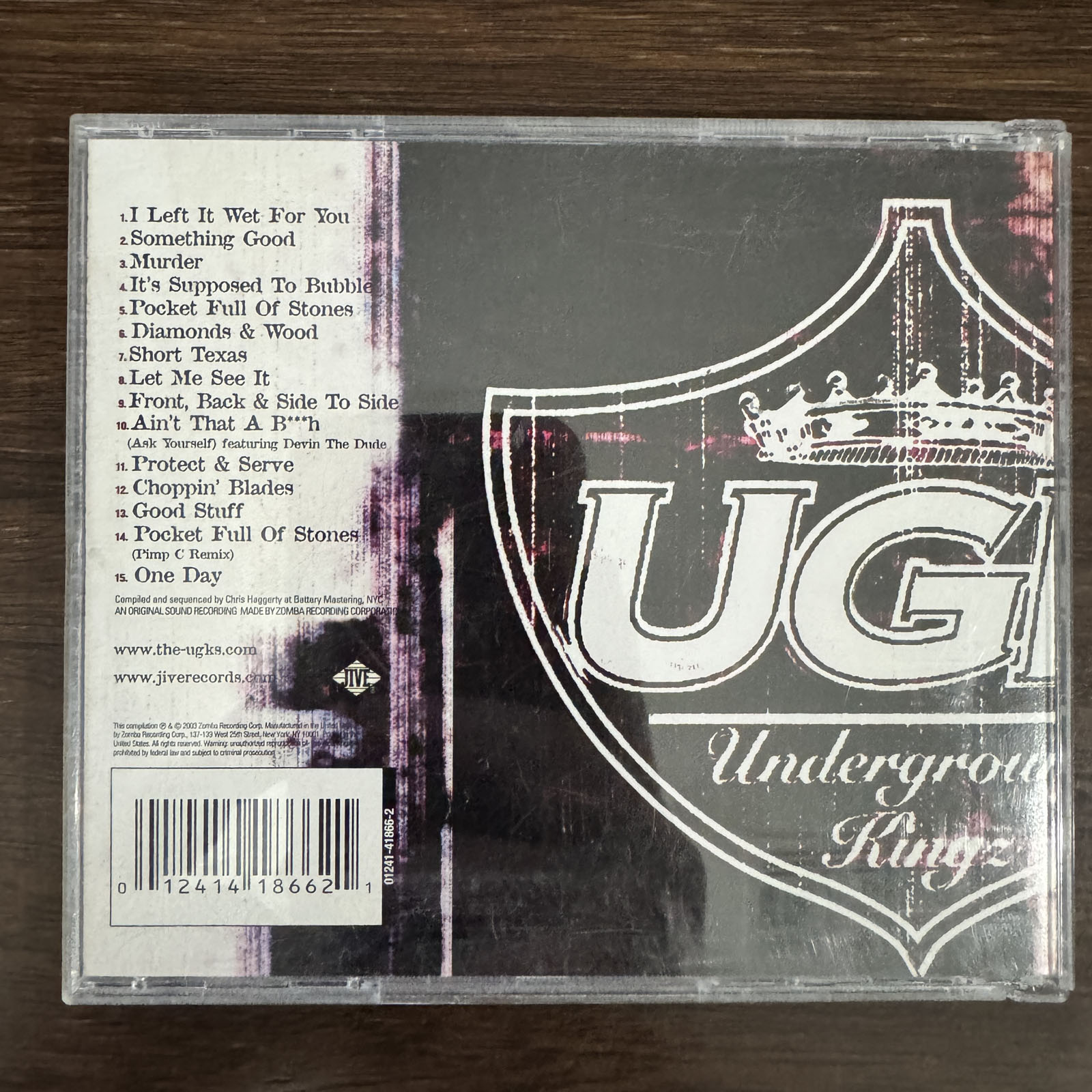 U.G.K. aka UNDERGROUND KINGZ - BEST OF (CD) 2003!!! RARE