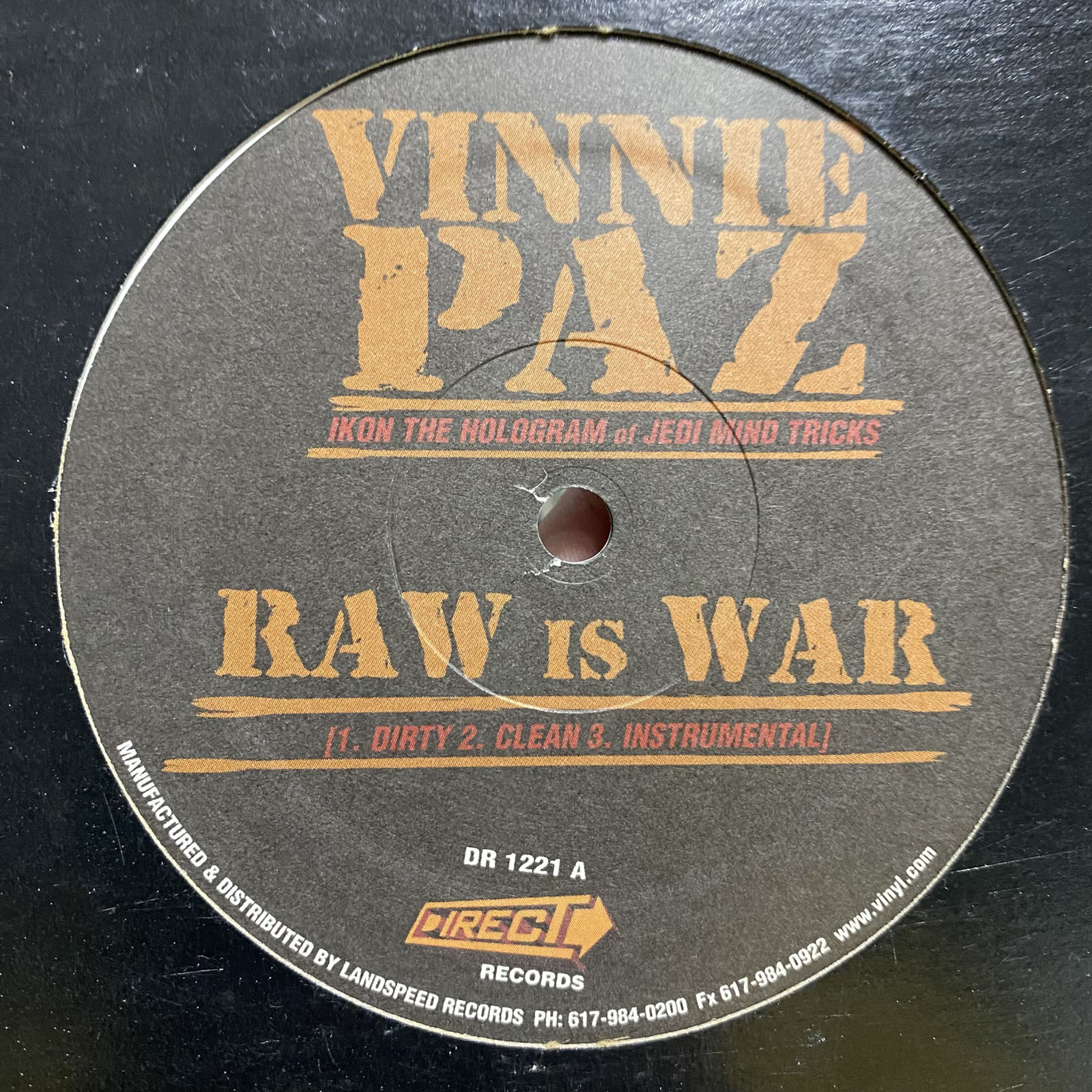 VINNIE PAZ - RAW IS WAR (12