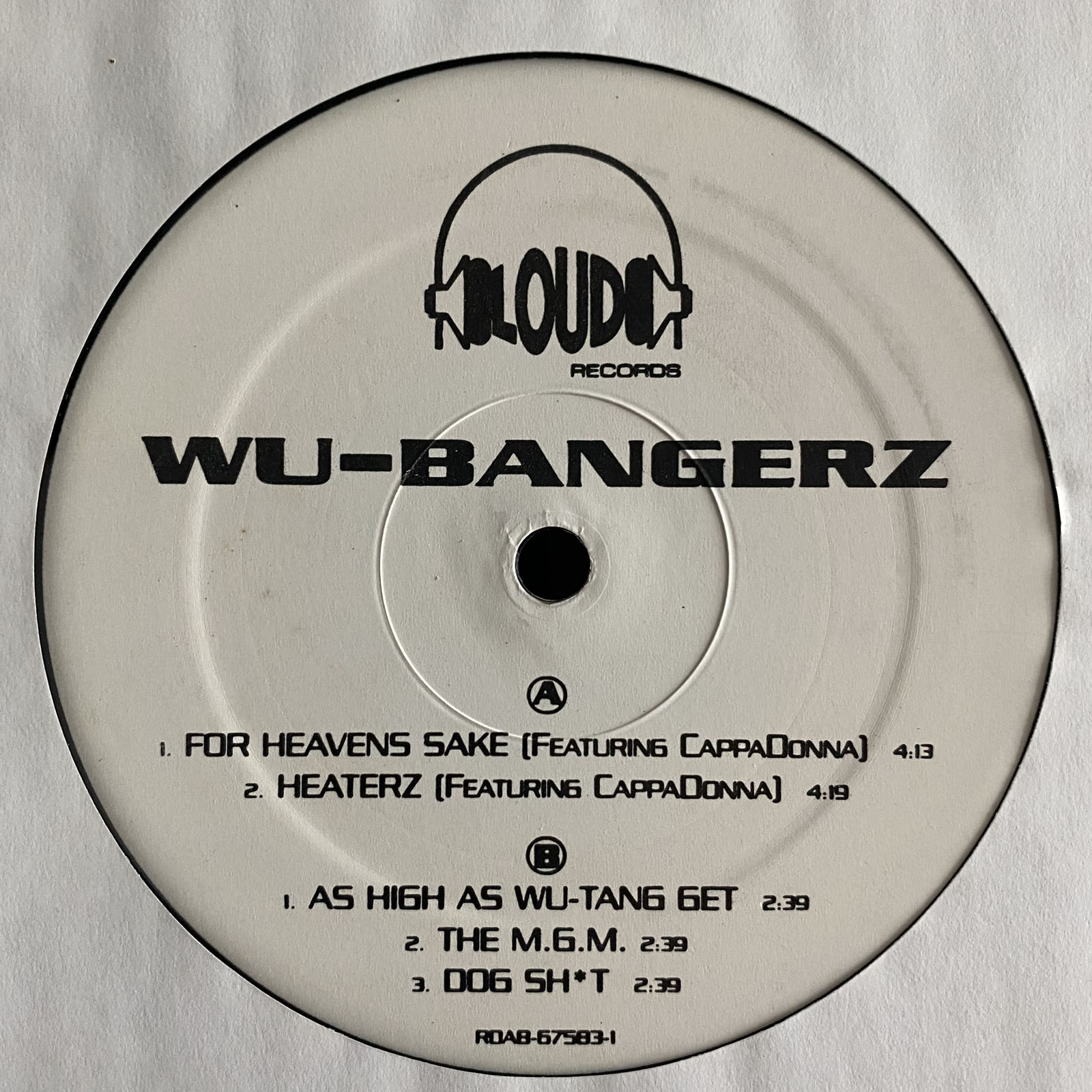 WU-TANG CLAN - WU-BANGERZ (VINYL EP) 1997!! RARE