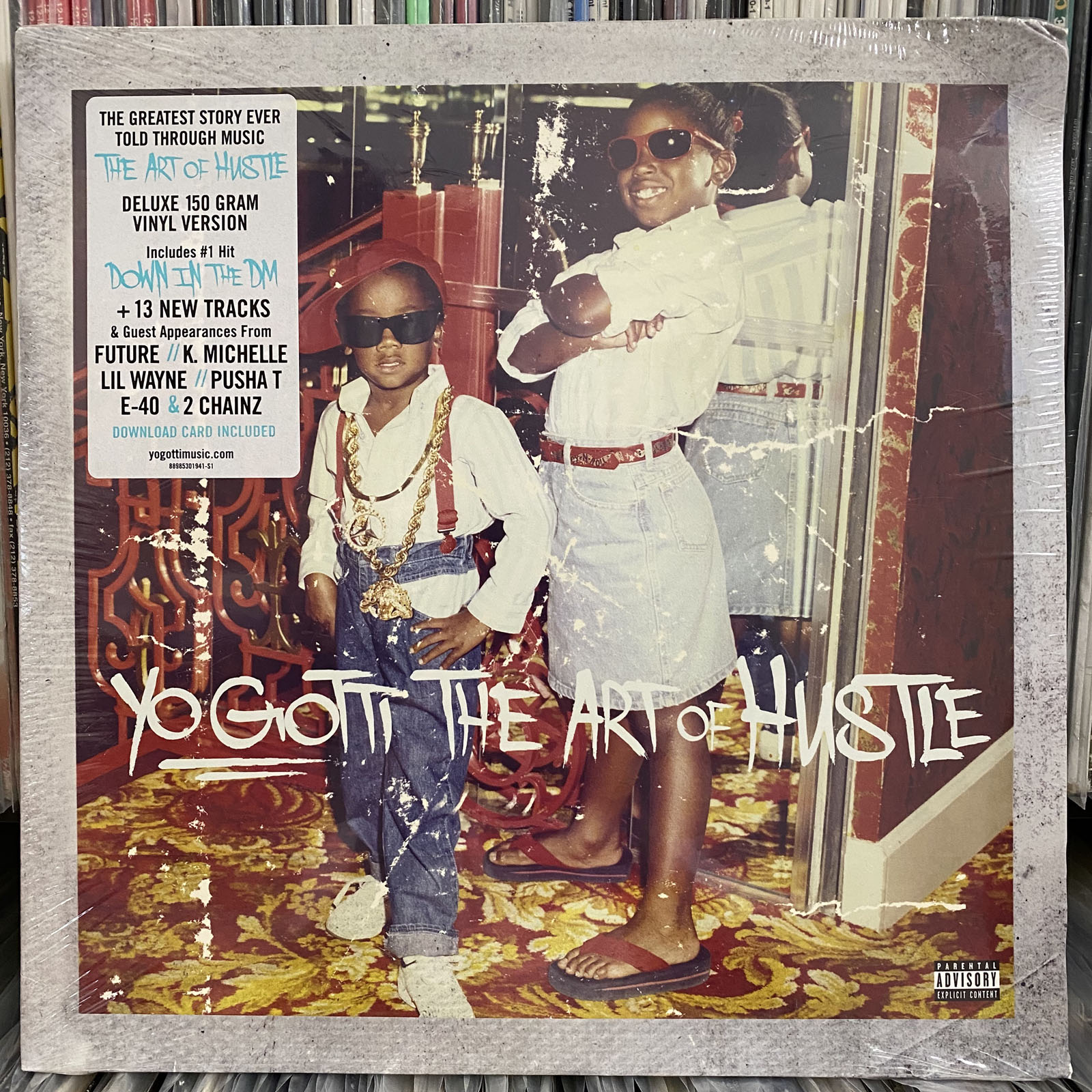 YO GOTTI - THE ART OF HUSTLE (VINYL 2LP) 2016!!! RARE!!! E-40 +